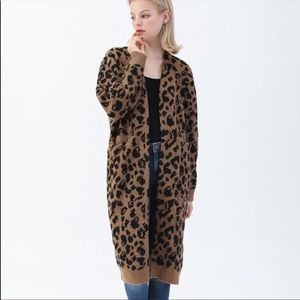 ChicWish Leopard Print Cardigan